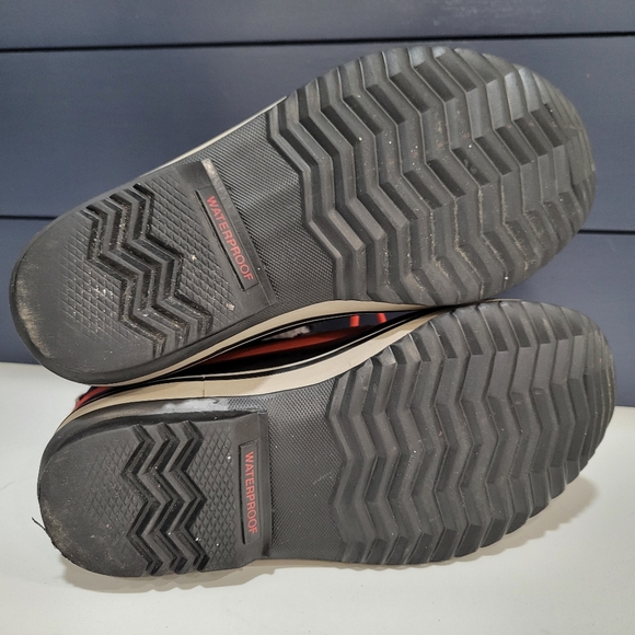 Sorel Yoot Pac Snow Boot Navy and Black With Red Laces Waterproof  Size 5 - Picture 13 of 14